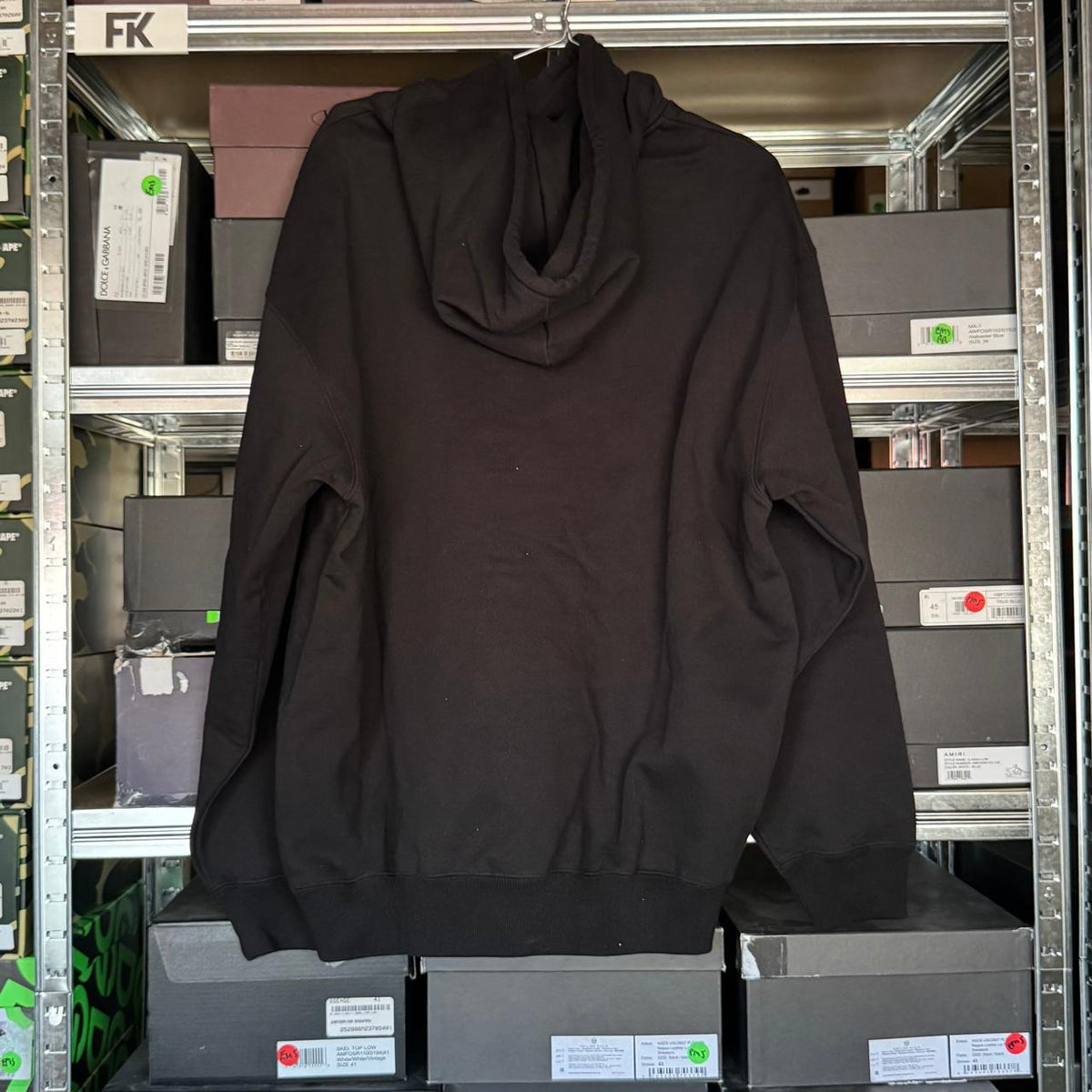 BALENCIAGA FRONT LOGO HOODIE