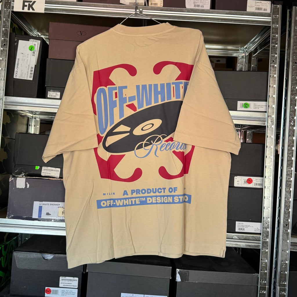 OFFWHITE CREAM T-SHIRT