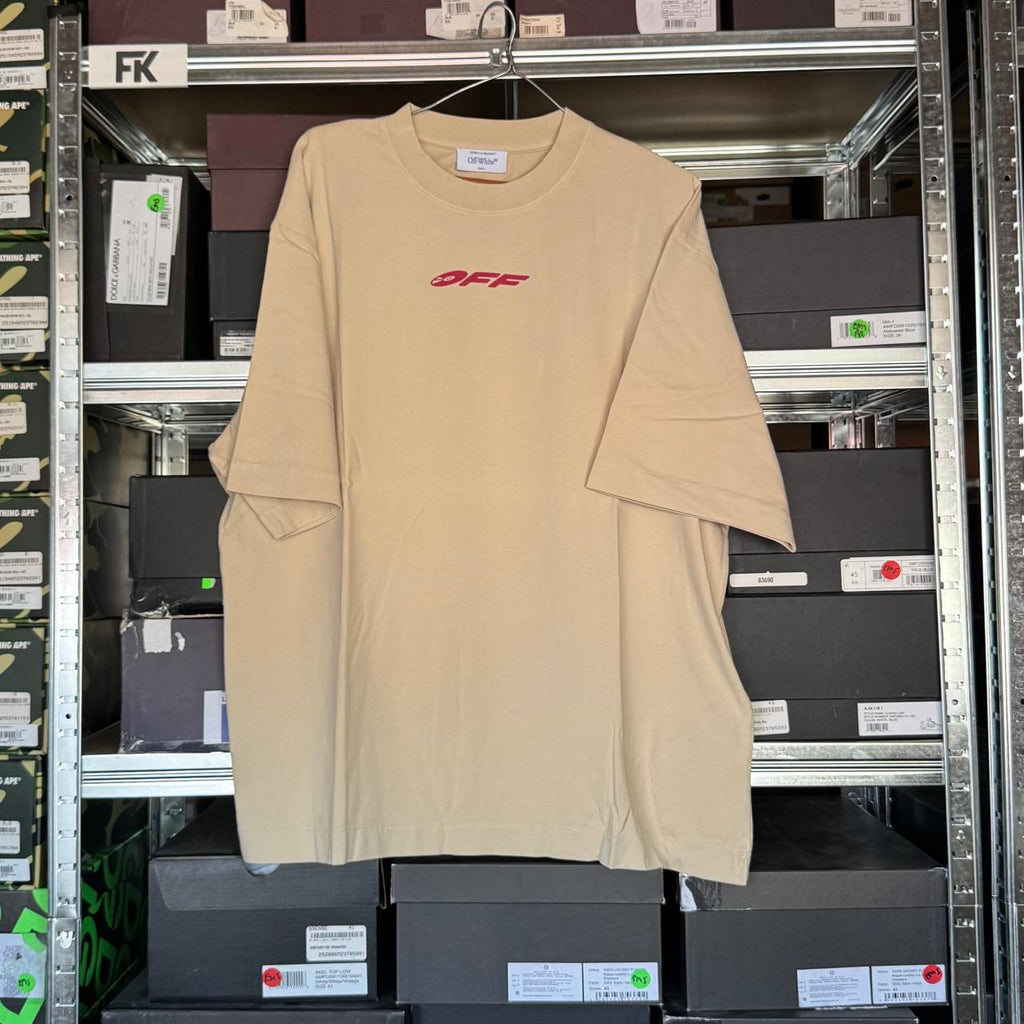 OFFWHITE CREAM T-SHIRT