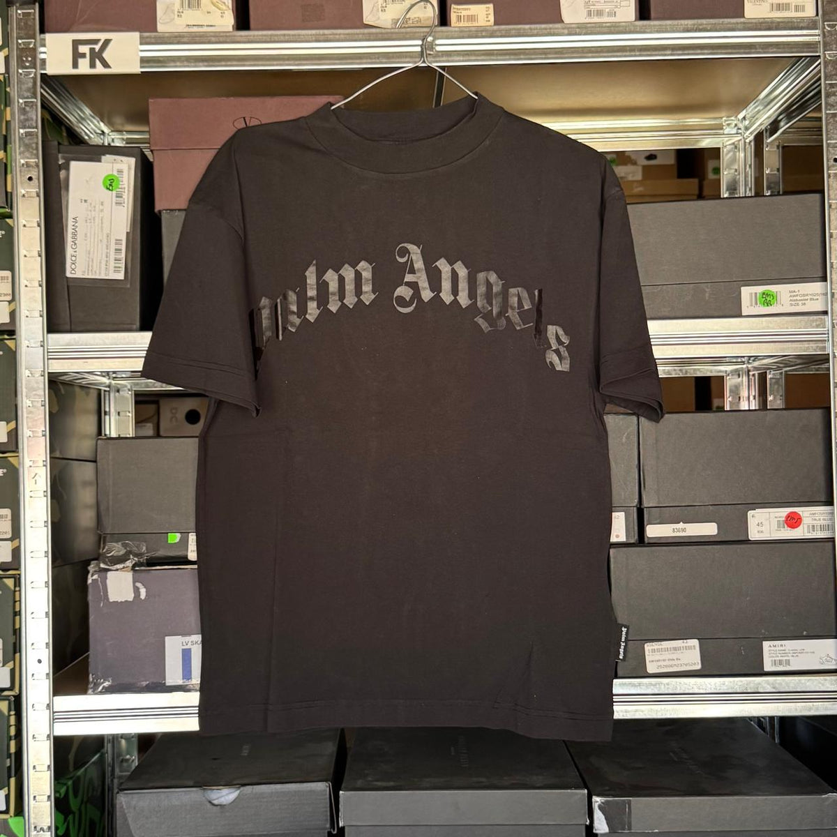 PALM ANGELS FRONT LOGO T-SHIRT