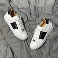 PHILIPP PLEIN LEATHER SNEAKERS