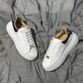 PHILIPP PLEIN LEATHER SNEAKERS
