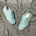 CHRISTIAN LOUBOUTIN FRONT SPIKES SUEDE