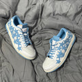 AMIRI STARS WHITE BLUE