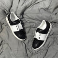 VALENTINO OPEN SANERKS BLACK WHITE