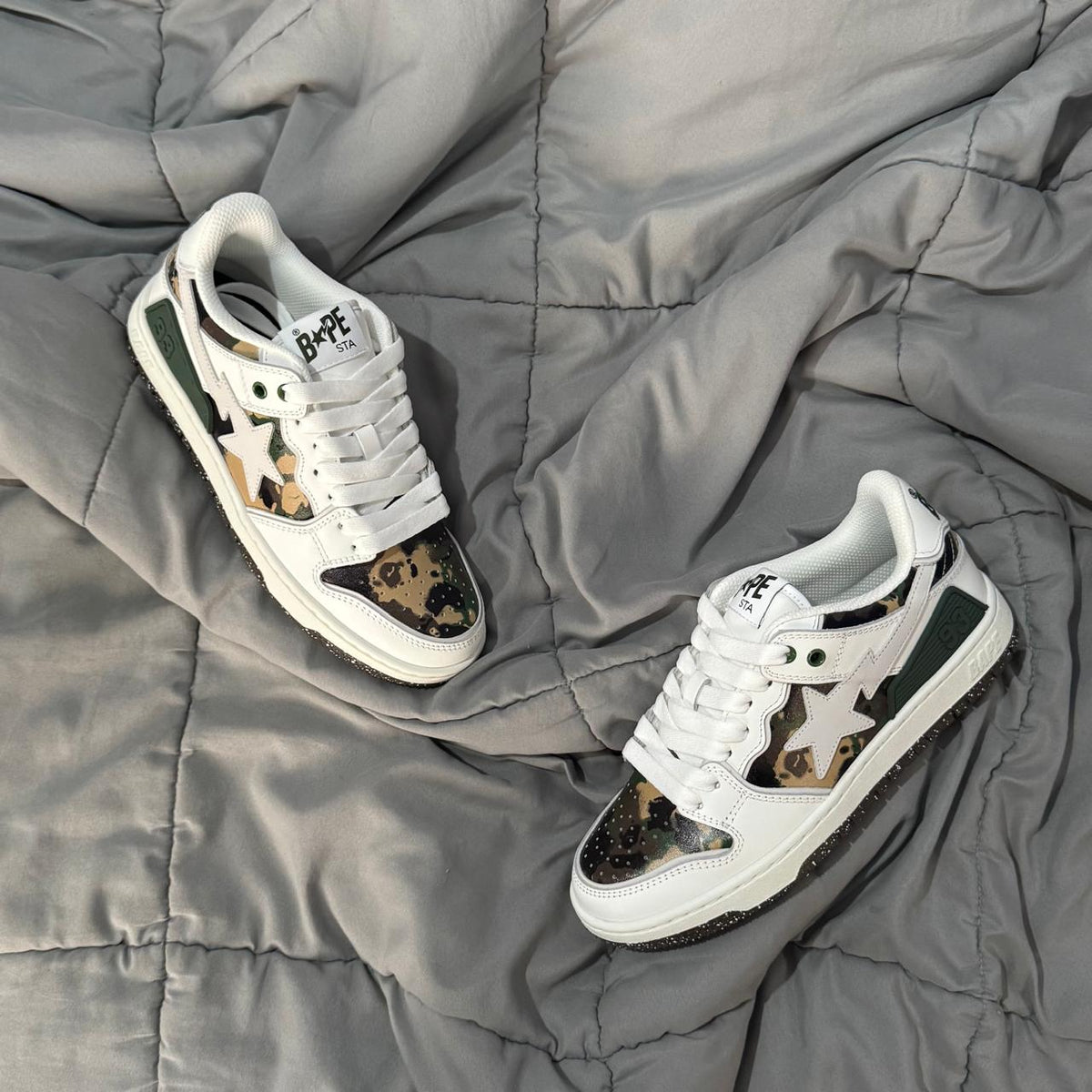 BAPE CAMO SNEAKERS