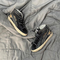GOLDEN GOOSE BLACK SLIDE STAR