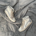 GOLDEN GOOSE WHITE SLIDE STAR