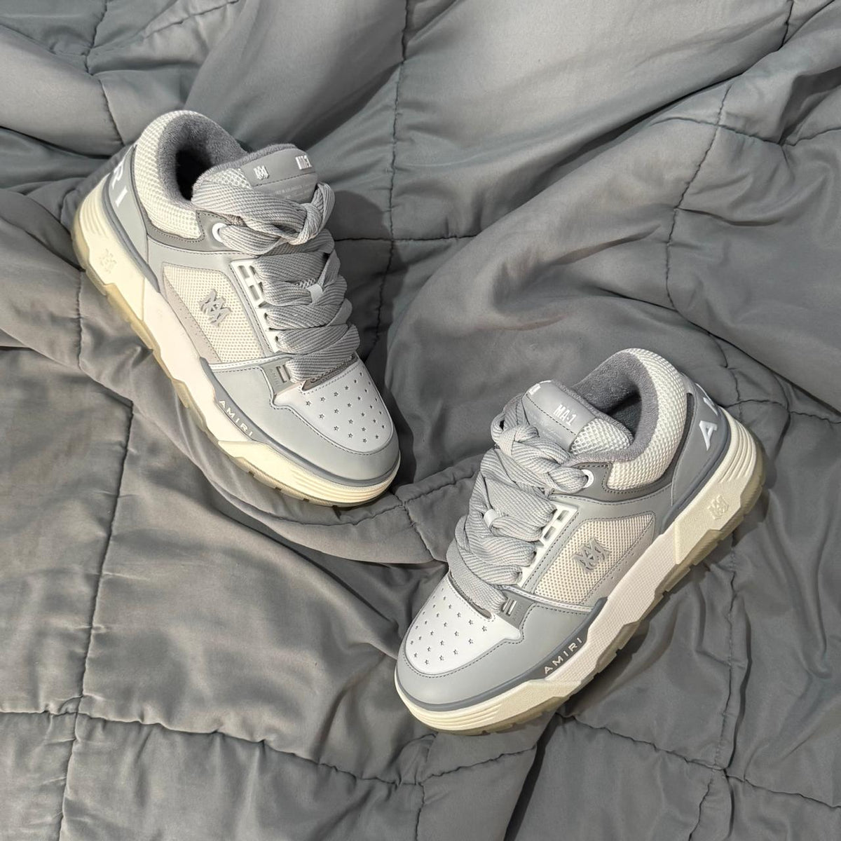 AMIRI MA-1 GREY SNEAKERS