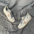 GOLDEN GOOSE BALLSTAR GREEN PINK
