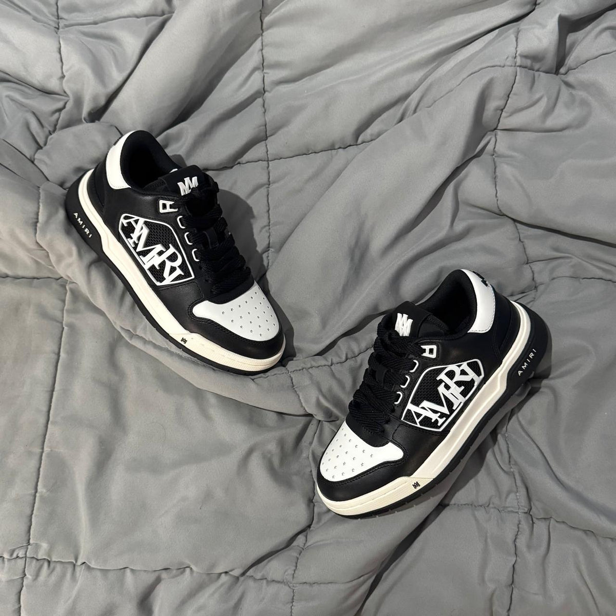 AMIRI COURT BLACK WHITE
