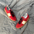 VALENTINO UP VILLAGE RED SUEDE
