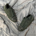 CHRISTIAN LOUBOUTIN SUEDE CRYSTALS