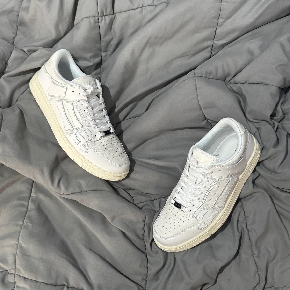 AMIRI SKEL LOW TOP FULL WHITE