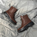 COACH BOOTS LEATHER
