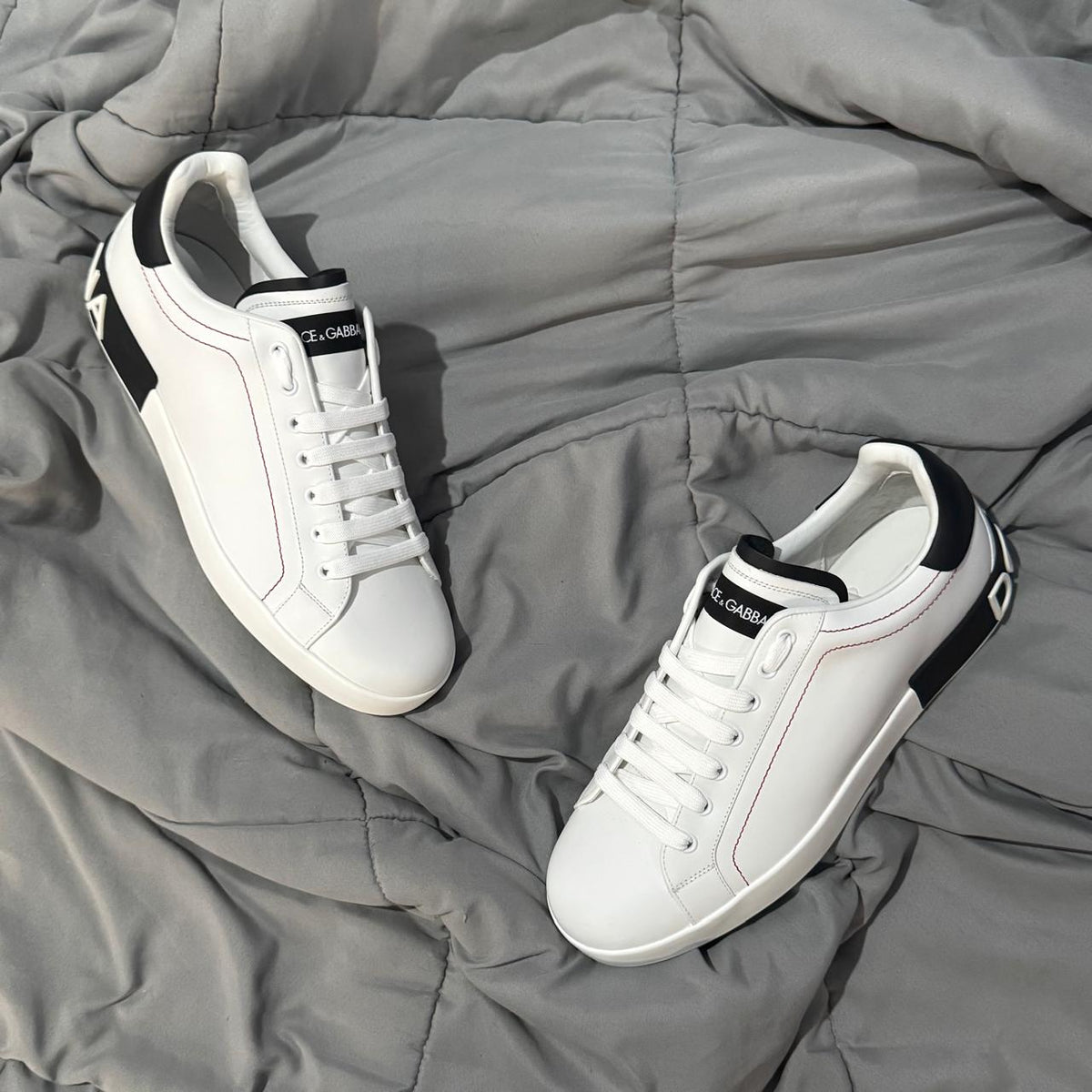 DOLCE&GABBANA PORTOFINO WHITE BLACK
