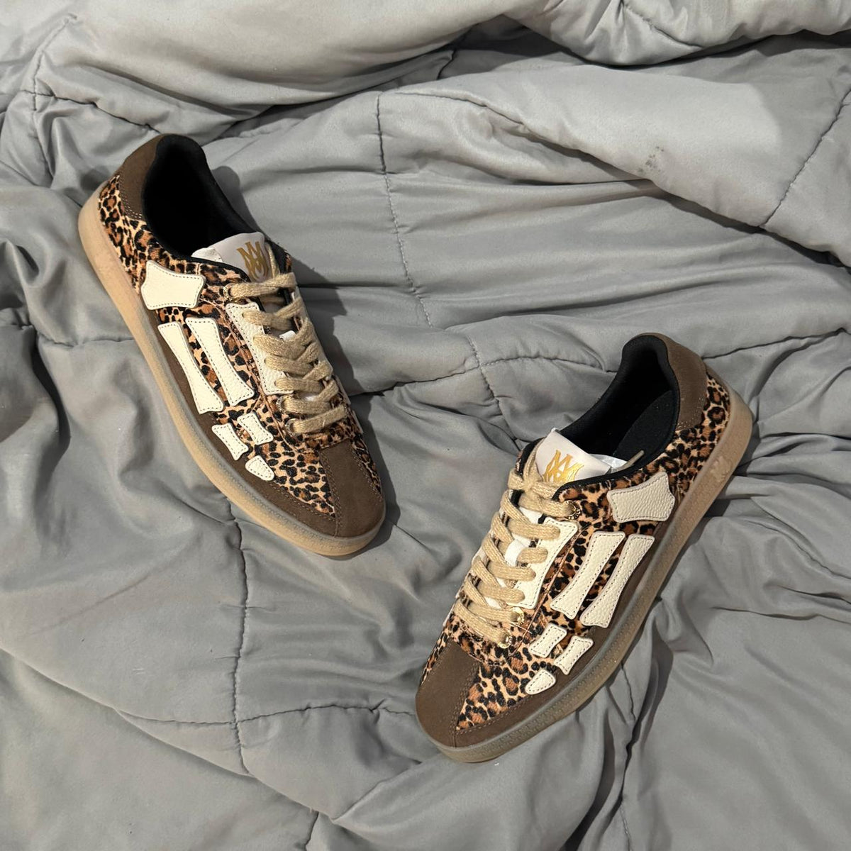AMIRI PACIFIC SKEL ANIMAL PRINT