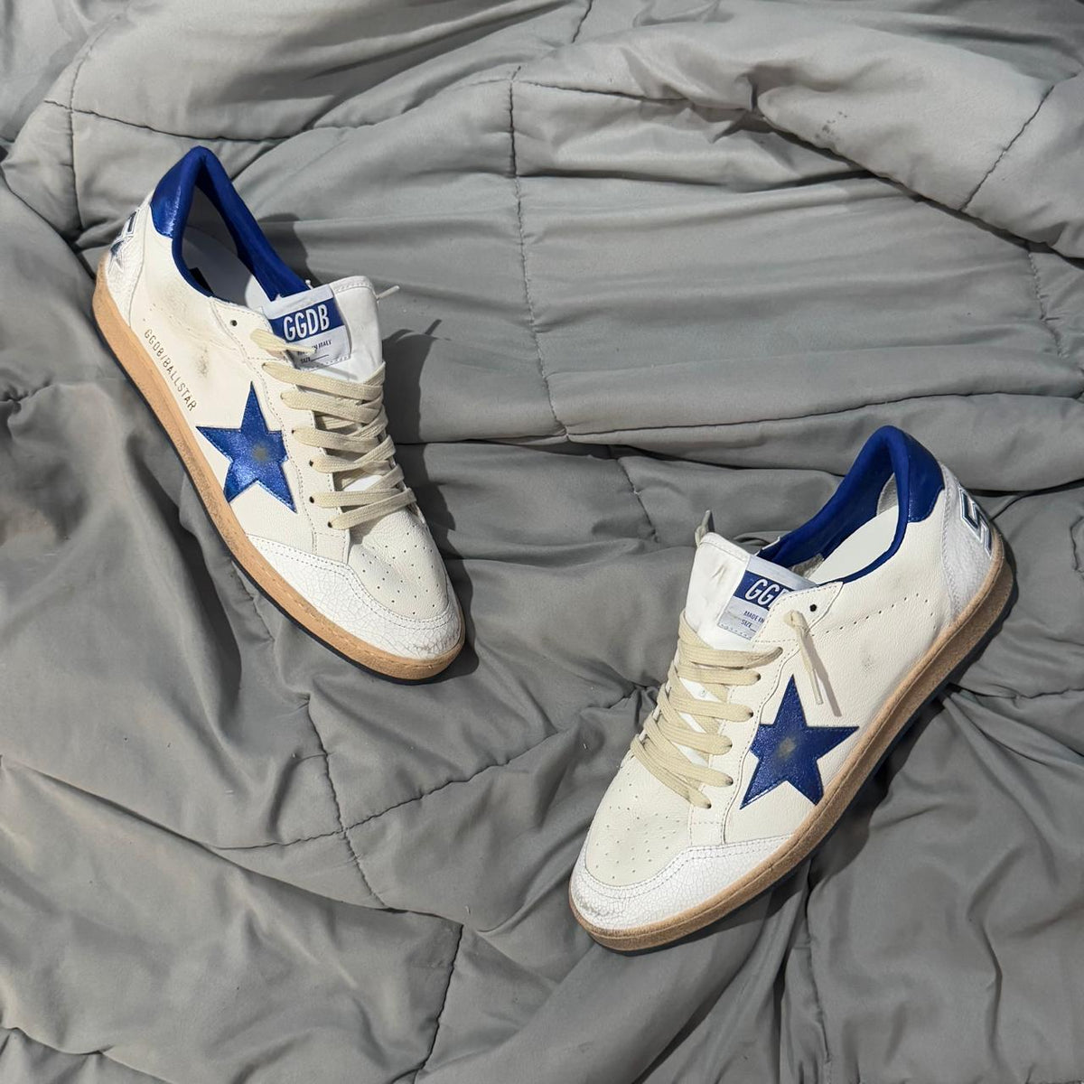 GOLDEN GOOSE BALLSTAR BLUE