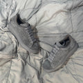 MCQUEEN OVERSIZED GREY SUEDE