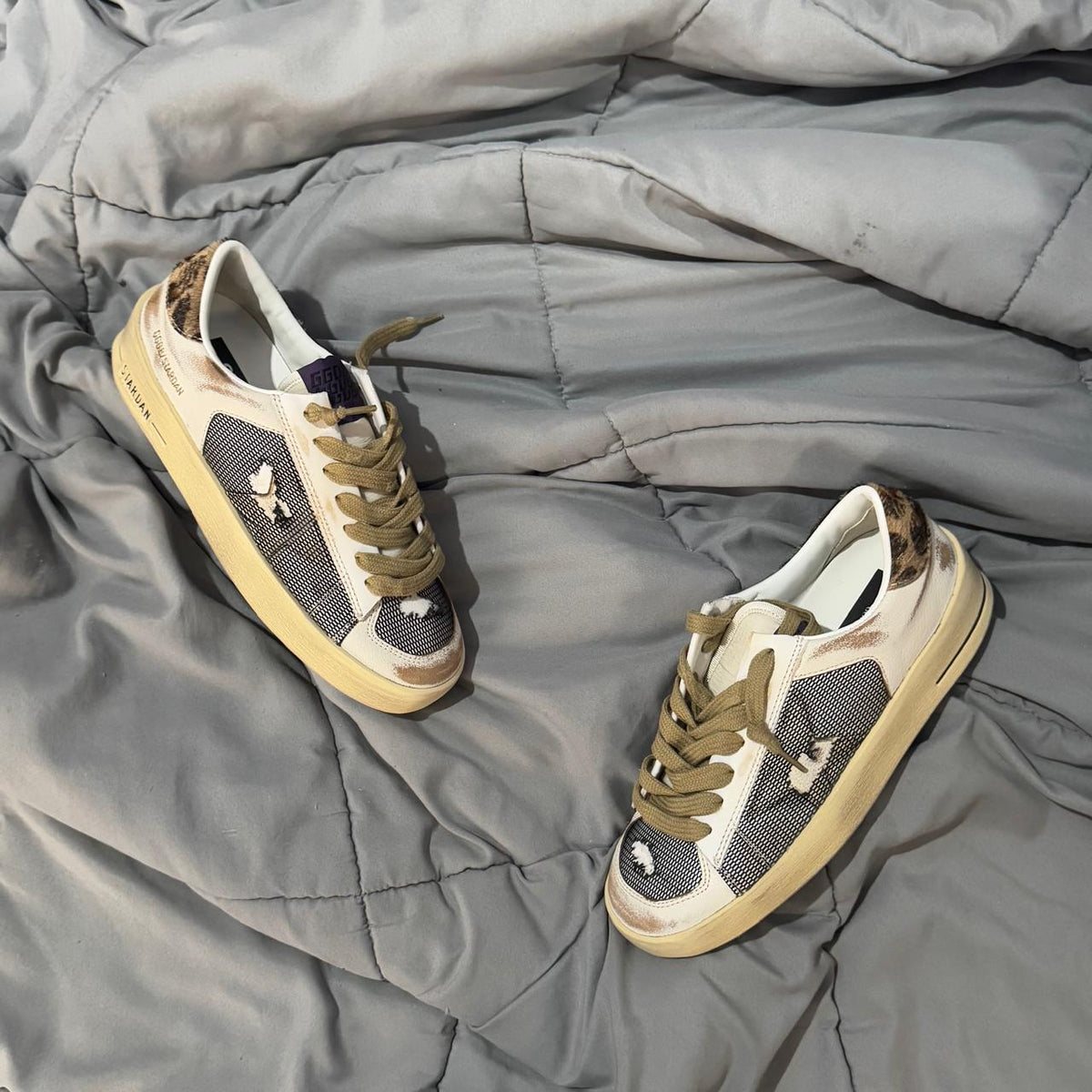 GOLDEN GOOSE STARDAN ANIMAL PRINT