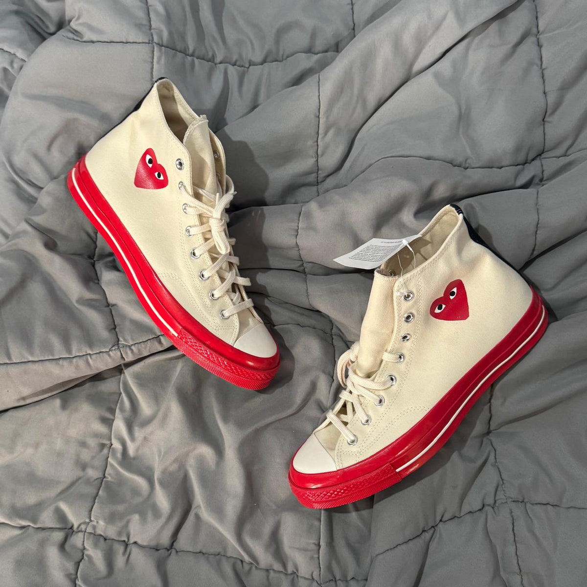 CONVERSE COMME DES GARCONS RED SOLE SIN CAJA*