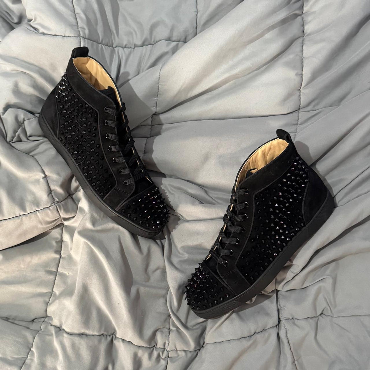CHRISTIAN LOUBOUITIN HIGH TOP FULL SPIKES