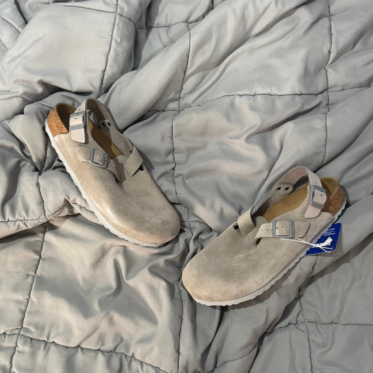 BIRKENSTOCK TOKYO GREY SUEDE