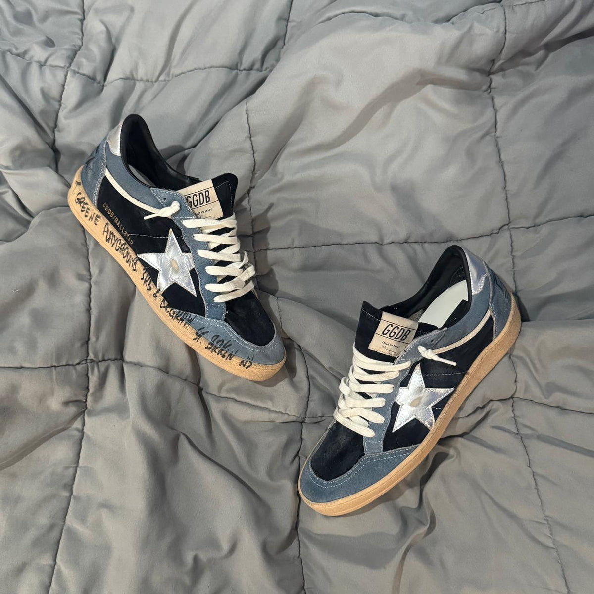 GOLDEN GOOSE BALLSTAR SUEDE