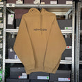 BALENCIAGA LOGO HOODIE BROWN