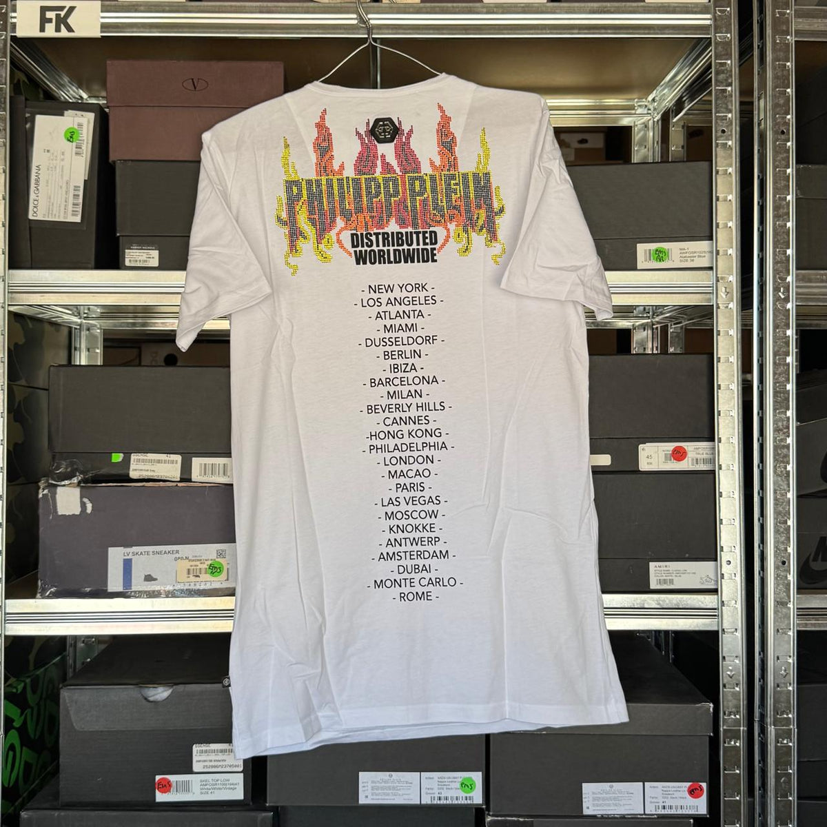 PHILIPP PLEIN CRYSTALS T-SHIRT