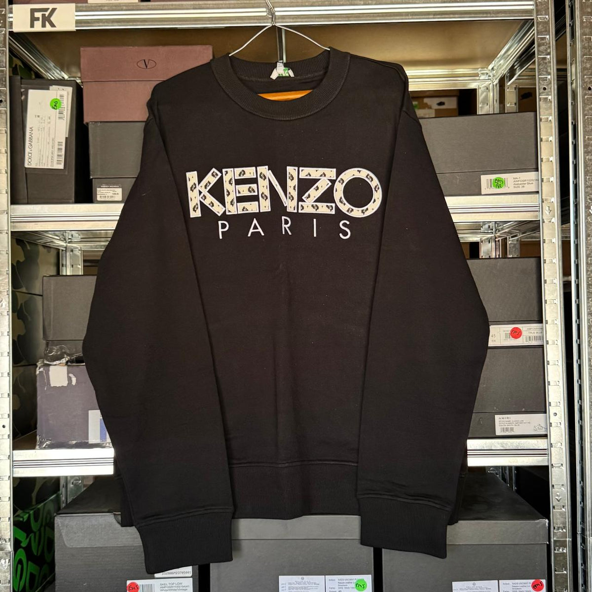KENZO PARIS BLACK SWEATER