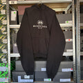 BALENCAIGA FORNT LOGO HOODIE DETALLE*