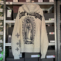 TRUE RELIGION ZIP UP HOODIE