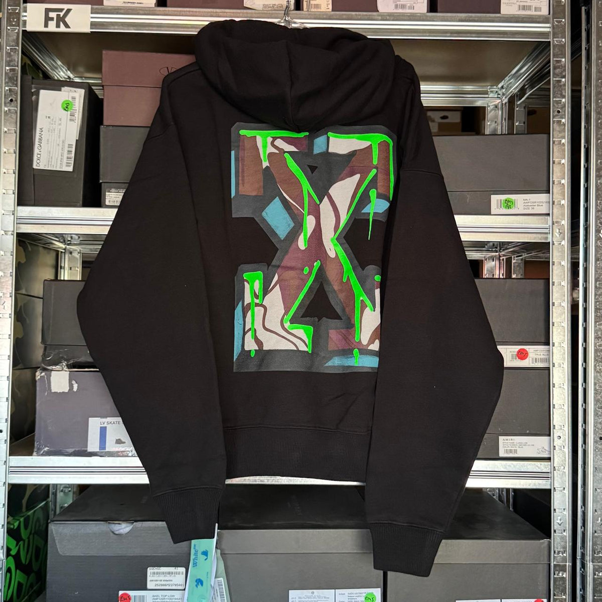 OFFWHITE BLACK HOODIE