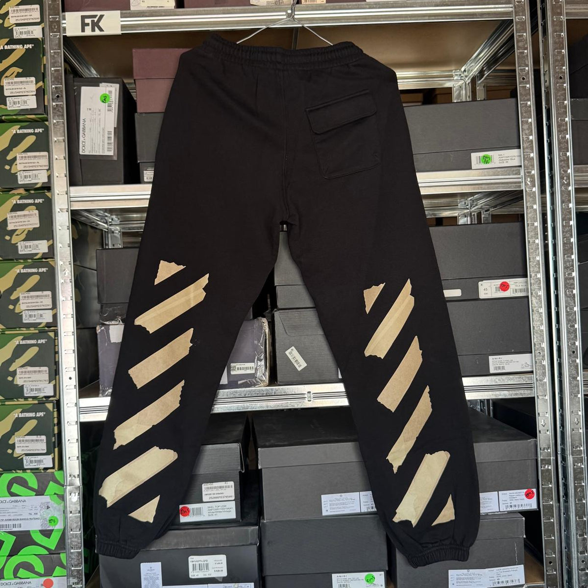 OFFWHITE BLACK PANTS