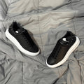 MCQUEEN OVERZIED BLACK WHITE