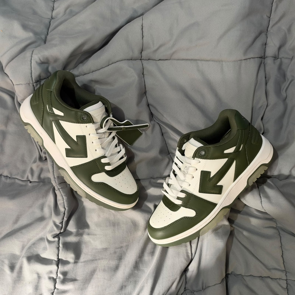 OFFWHITE OOO WHITE GREEN